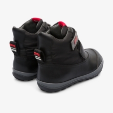 Camper Black Boots Kids - Peu Pista Online Ireland | DHEPU2594